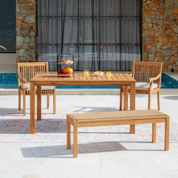 Cambridge Casual Mosko 4-Piece Premium Indonesia Teak Wood Outdoor