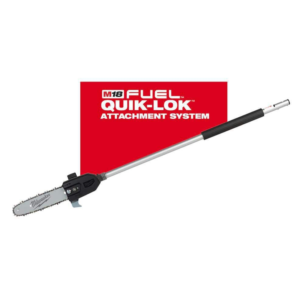 Milwaukee M18 FUEL QUIK-LOK 10 in. Pole Saw Attachment (Tool-Only) high quality 49-16-2720