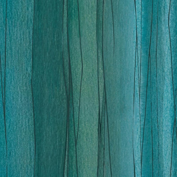 RoomMates Blue and Green Making Waves Peel and Stick Wallpaper (Covers 28.29 sq. ft.)