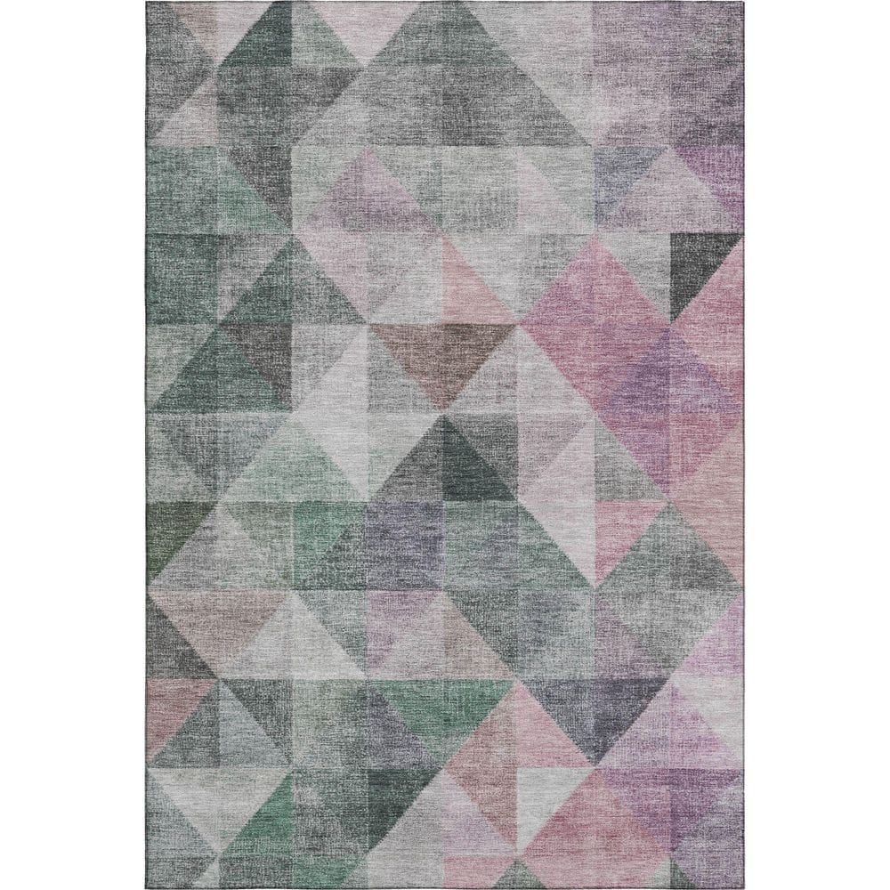 Mayfield Premium Machine Washable Abstract AMF2006 Blush 9 ft. x 12 ft. Area Rug price history on PriceWatchPro