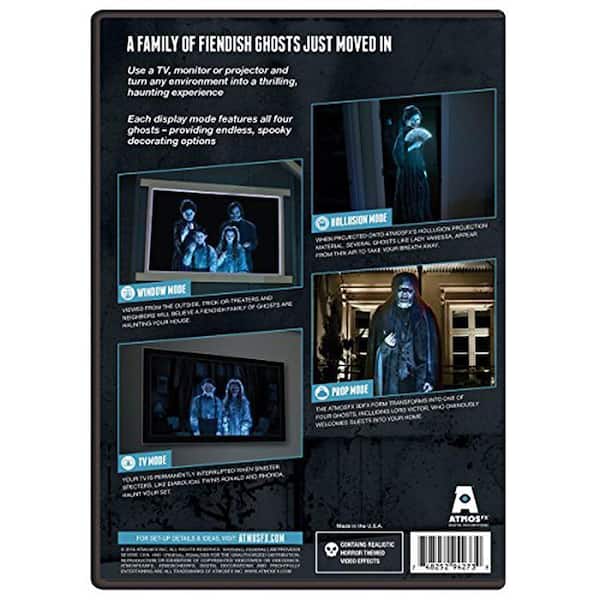 ATMOSFX Halloween Digital Decoration DVD - Macabre Manor Atmos-DVD