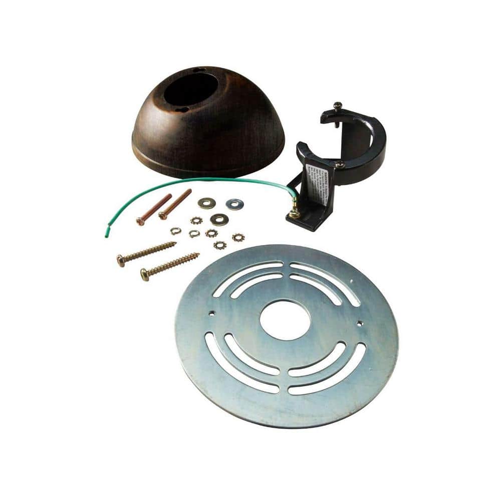 Reclaimed Wood Ceiling Fan Slope Kit
