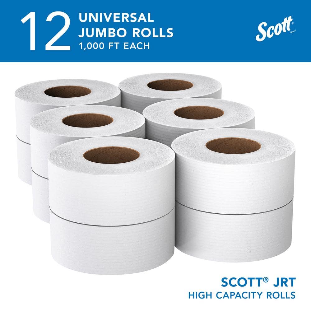 UPC 360000780501 product image for 3.55 in. x 1000 ft. Roll Tissue 2-Ply (12 per Carton) | upcitemdb.com