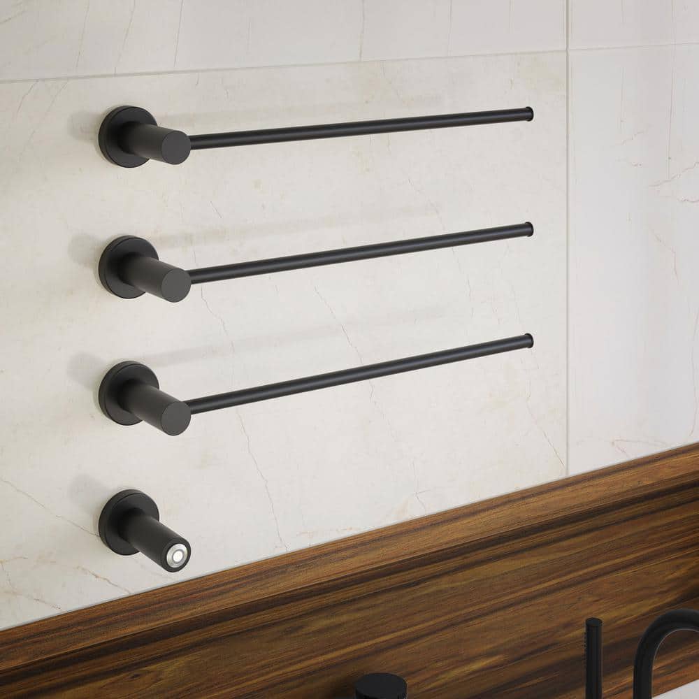 Claire 3-Bar Electric Towel Warmer in Matte Black price history on PriceWatchPro