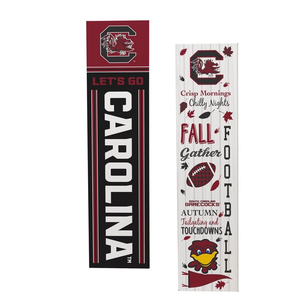 47 in. Double Sided Leaner Fall Seasonal Porch Sign, University of South Carolina price history on PriceWatchPro