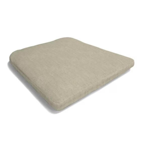 Outdoor Seat Cushion in Putty