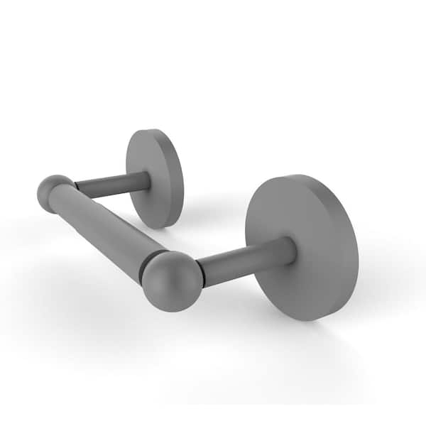 Skyline Collection Wall Mounted Toilet Paper Holders in Matte Gray