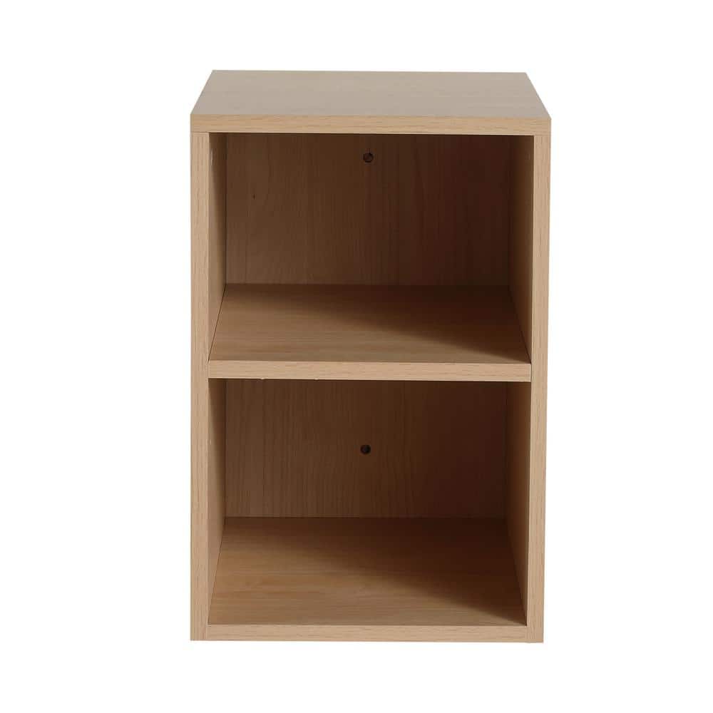 12.01 in. W x 18.19 in. D Light Oak Plywood Small Wall-Mounted Storage Cabi