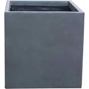 10 in. Square Concrete Planters for Outdoor Patio Garden, Light-Weight Modern Planter Pots