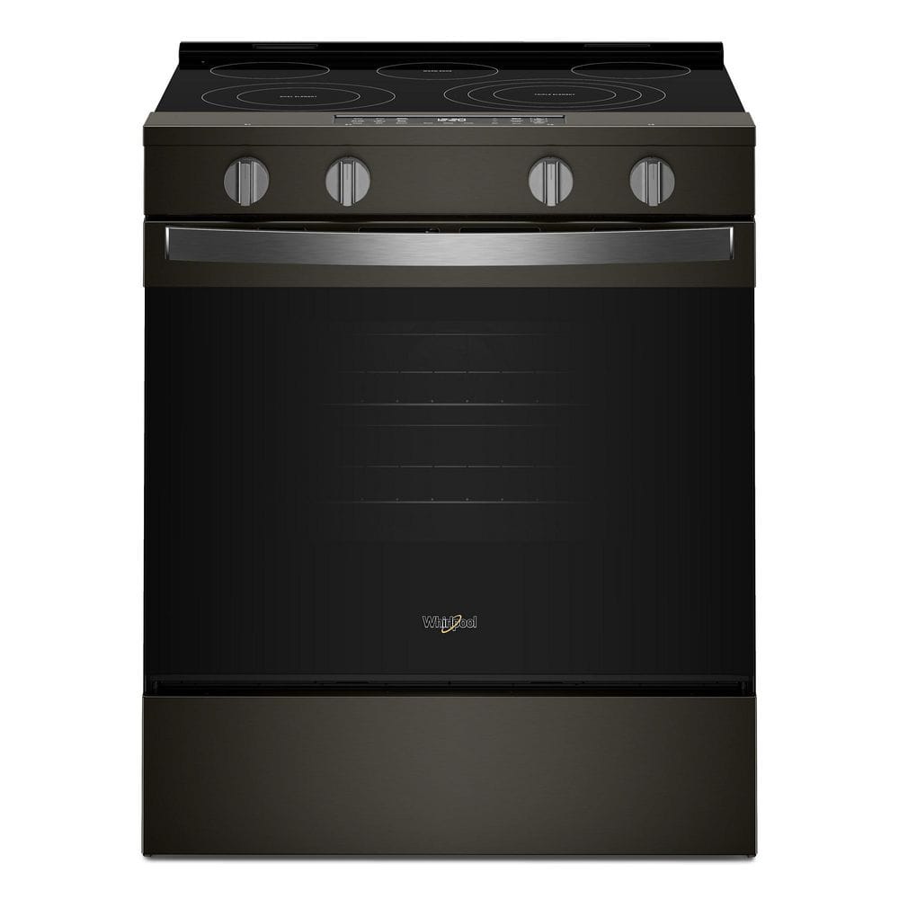 30 in. 5-Element Slide-In Electric Range in Black Stainless with Air Cooking Technology price history on PriceWatchPro