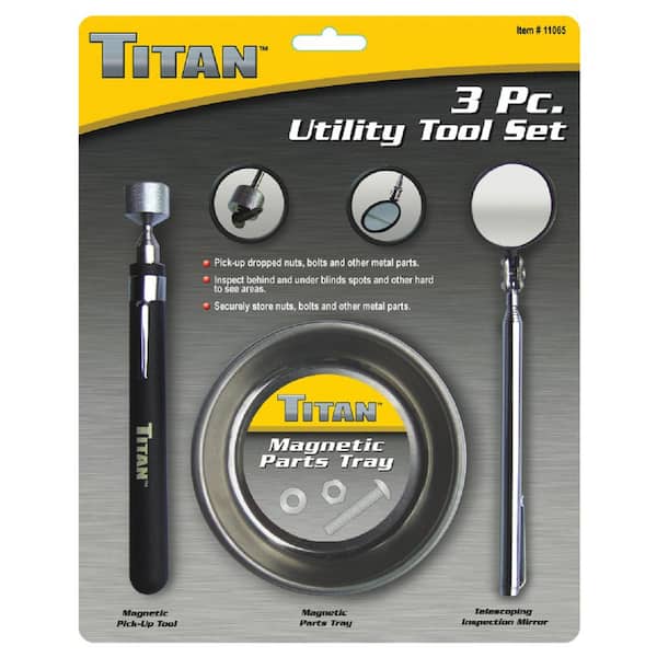 TITAN 3-Piece Utility Tool Set TIT11065 - The Home Depot