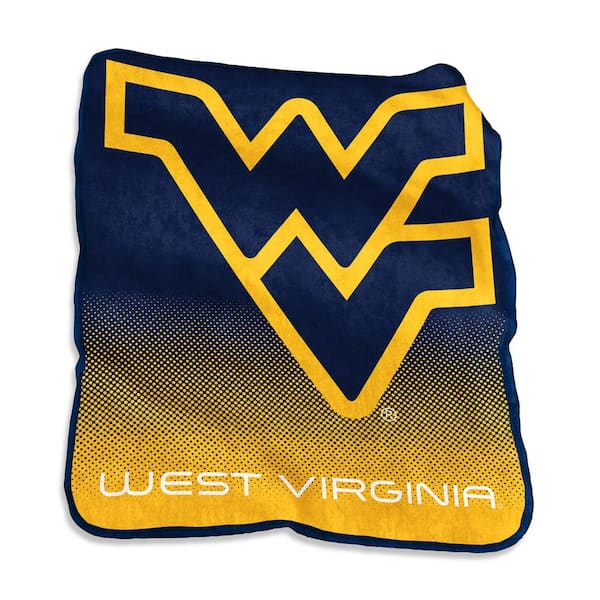 logobrands West Viriginia Multi-Colored Raschel Throw