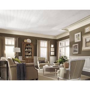 Country Classic 6 in. x 48 in. Surface-Mount Tongue and Groove Acoustic Ceiling Plank (40 sq. ft. / Case)