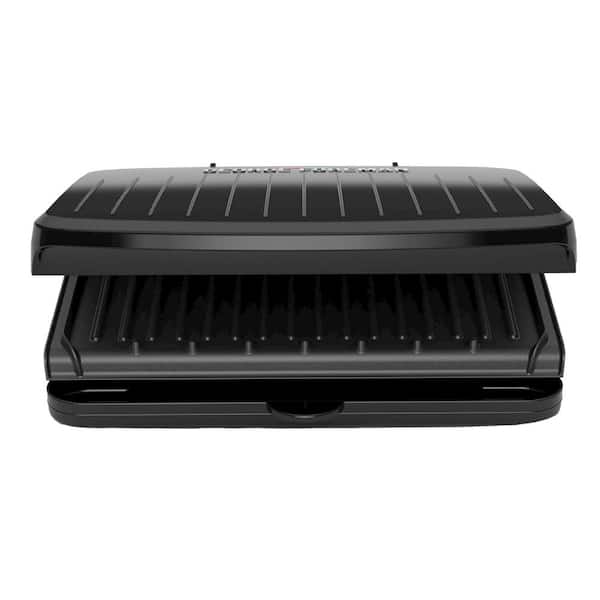 BRAND George Foreman 5 Serving Grill & Broil With 5 Non-stick Plates for  sale online