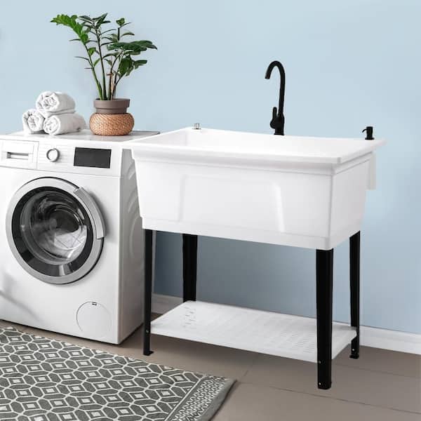 Karl home 24 in. D x 40 in. W 27 Gallons Freestanding Laundry