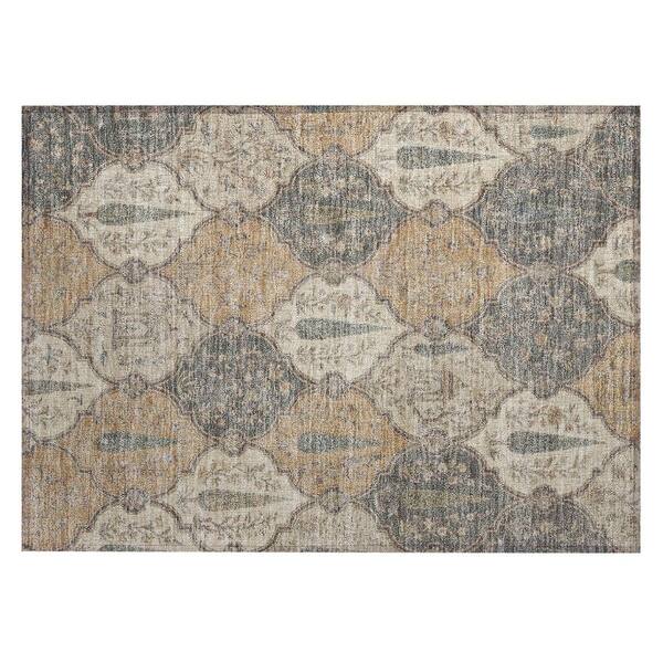 Chantille Machine Washable Indoor/Outdoor Abstract ACN3018 Dune 2 ft. x 3 ft. Accent Rug