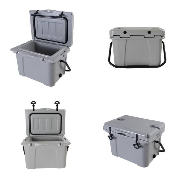 IALTRUISTIC 25 qt. Portable Chest Cooler Insulated Hard Cooler