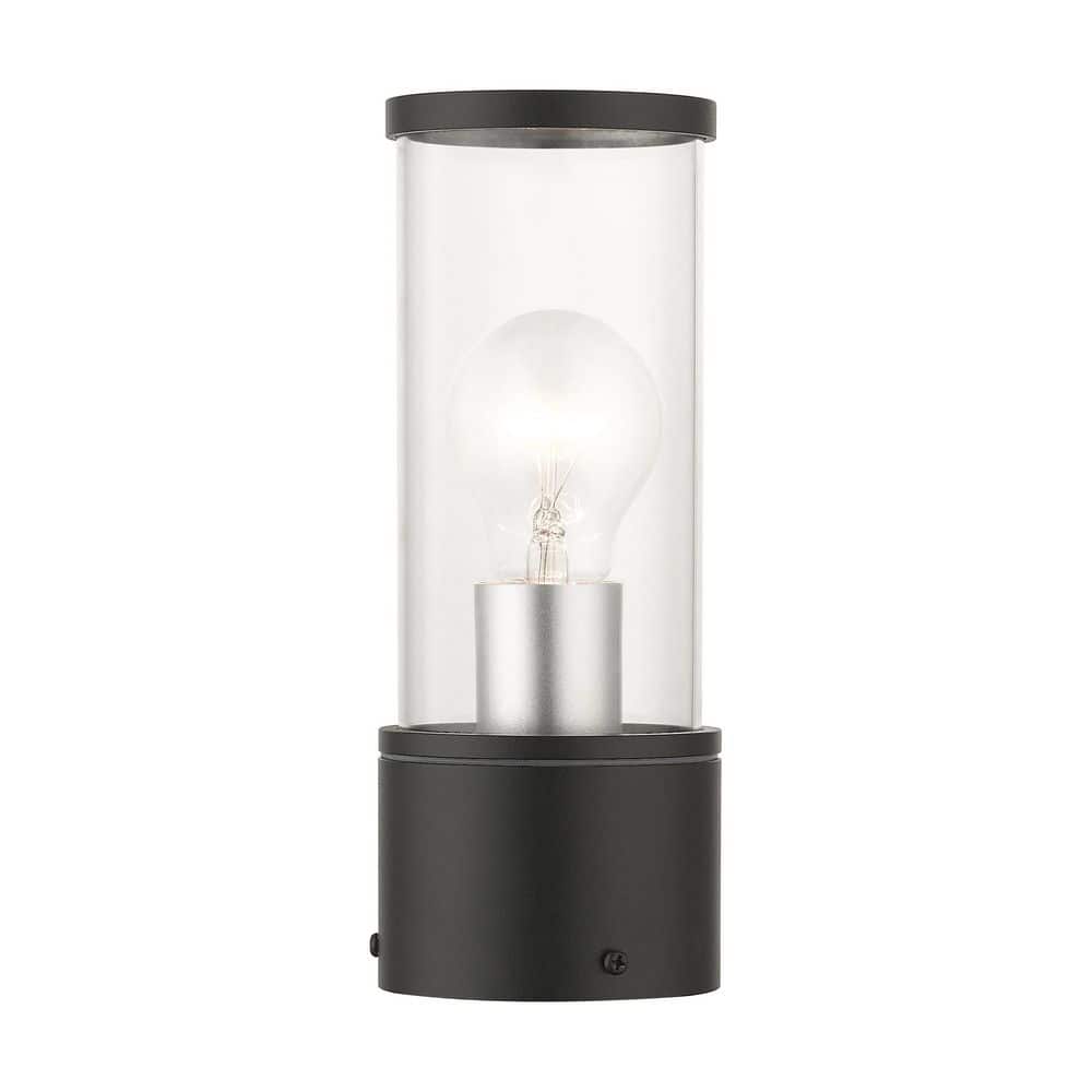 Barstow 1-Light Textured Black Cast Aluminum Outdoor Water Proof Post Light with No Bulbs Included price history on PriceWatchPro