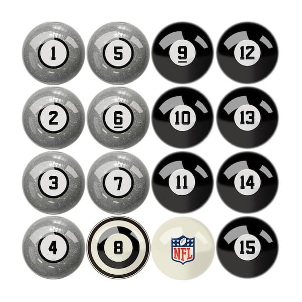 : Imperial Denver Broncos Billiard Ball Set with Numbers :  Sports & Outdoors