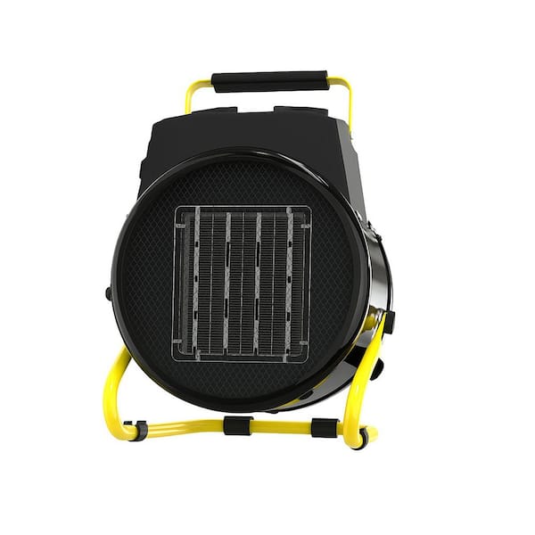 1500 Watt Outdoor Electric Patio Heater w Fast Heating, Overheat Protection, Thermostat for Greenhouse Garage Indoor