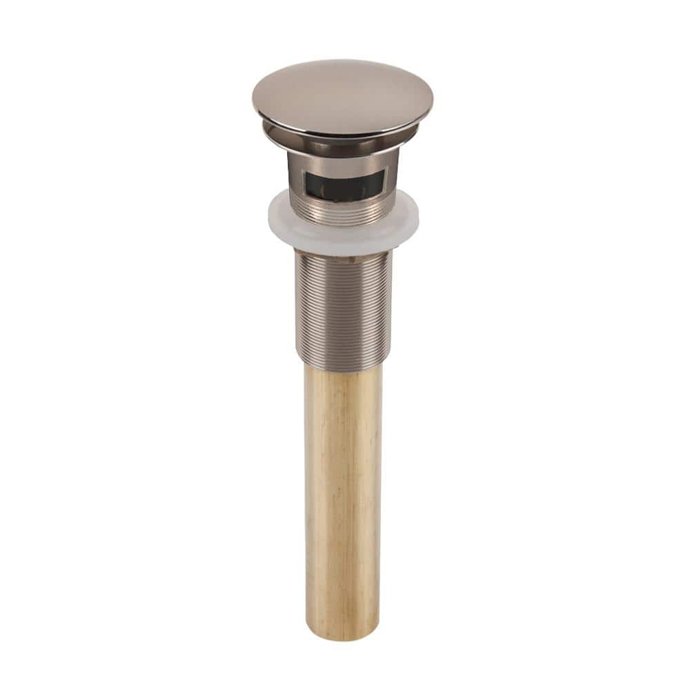 SinkSense 1.5 in. Pop-Up Sink Drain in Nickel for use with Overflow Hole price history on PriceWatchPro