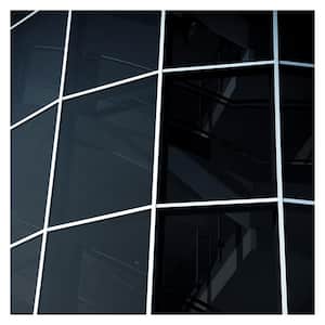 36 in. x 49 ft. NA20 Daytime Privacy and Sun Control Black (Dark) Window Film