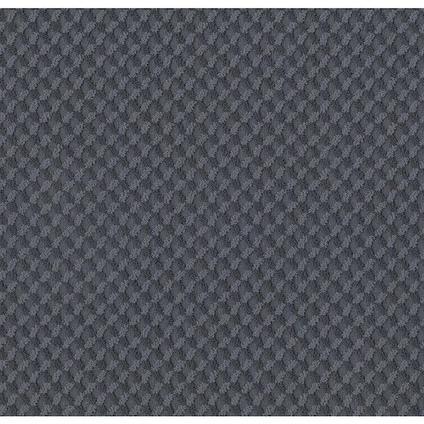 Shaw Exquisite - Denim - Blue 39.3 oz. Nylon Pattern Installed Carpet