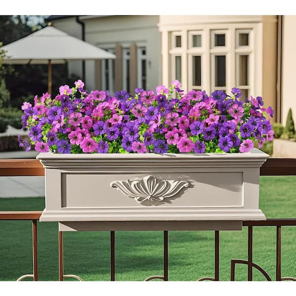 Unbranded 12 in. Multi-Colored Indoor/Outdoor 12-Bundles Artificial Flower Daisy