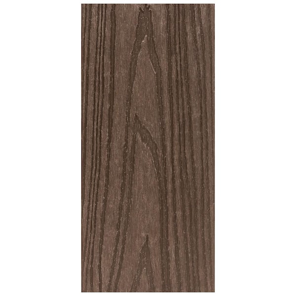 1 in. x 5.43 in. x 12 ft. Canyon Brown Composite Decking Boards (20 Planks)