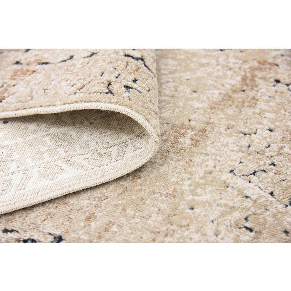 Eliza Collection Neutral Toned 5' x 8' Beige and Light Brown Area Rug
