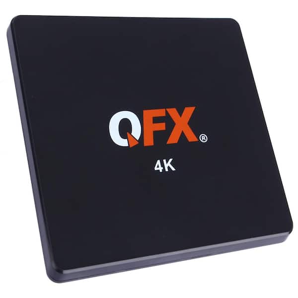 QFX Android TV Box Wirelessly Streams Movies and TV Shows without a Cable  Subscription (Includes HDMI Cable and Remote) ABX-9 - The Home Depot