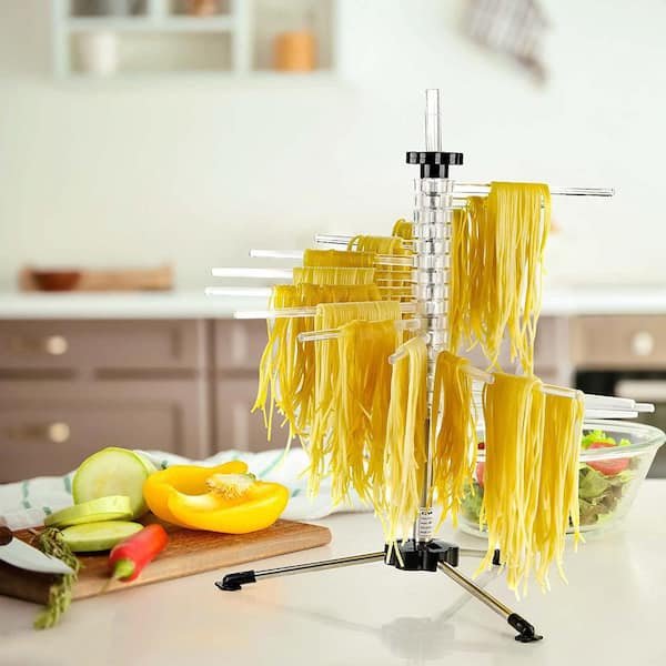 OVENTE BPA-Free Acrylic Spiral Drying Rack Wand, Pasta Maker