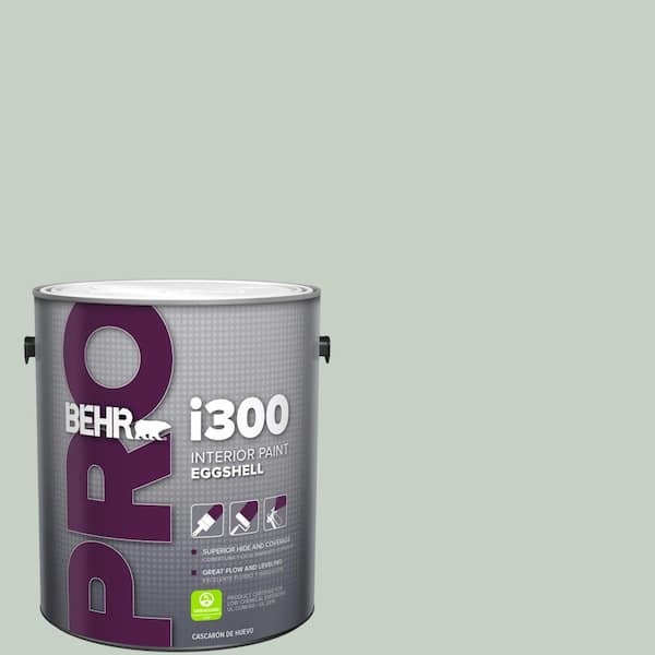1 gal. #N400-2 Frosted Sage Eggshell Interior Paint