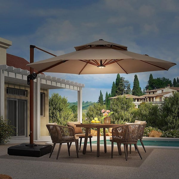 best patio umbrellas 2017 australia Space-Saving Garden Umbrellas