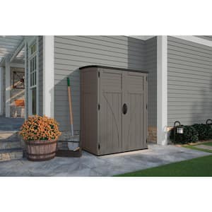2 ft. 8 in. x 4 ft. 5 in. x 6 ft. Large Vertical Storage Shed
