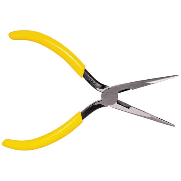 Klein Tools 7 in. Standard Long Nose Side Cutting Pliers D203-7SEN 