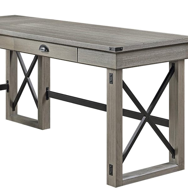 Gladstone writing desk on sale rustic gray