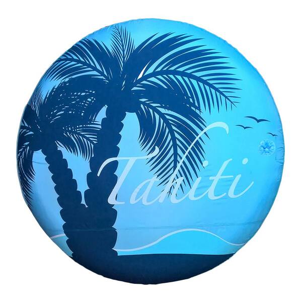 Blue Wave Drift and Escape 72 in. Circular Floating Island