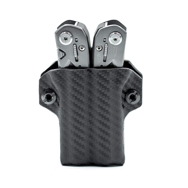 Clip & Carry Kydex Multi-Tool Sheath for Gerber Suspension - EDC Multi-Tool Sheath Holder Holster Cover in Black