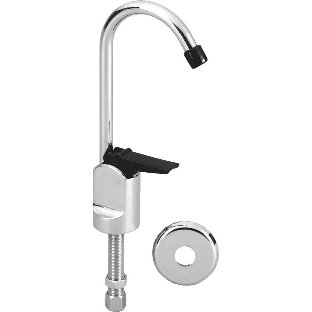 Polished Chrome Cold Water Dispenser Faucet Kit with Filter