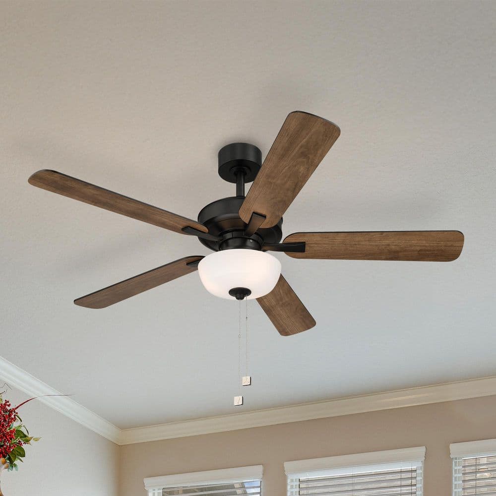 Transitional Ceiling Fans Designers Fountain Gallant II 52 in. Indoor/Covered Outdoor Downrod ...
