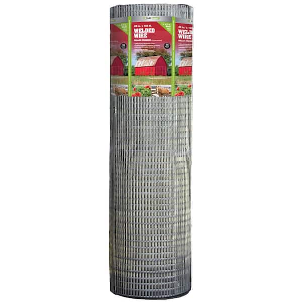 4 ft. x 100 ft. 16-Gauge Galvanized Welded Wire