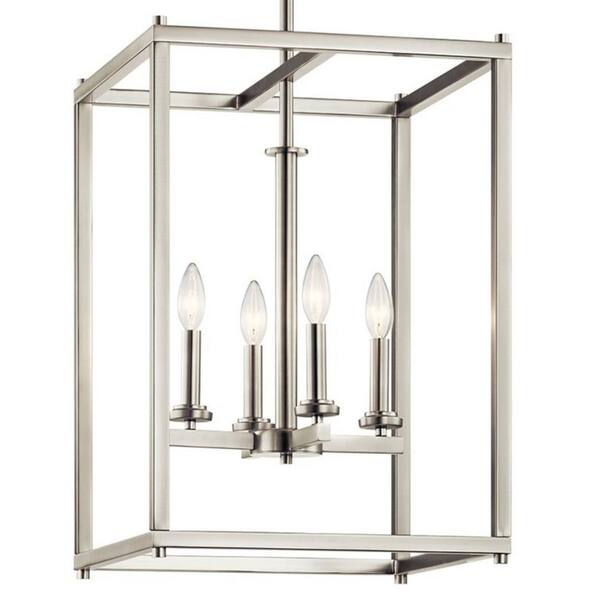 KICHLER Crosby 4-Light Brushed Nickel 