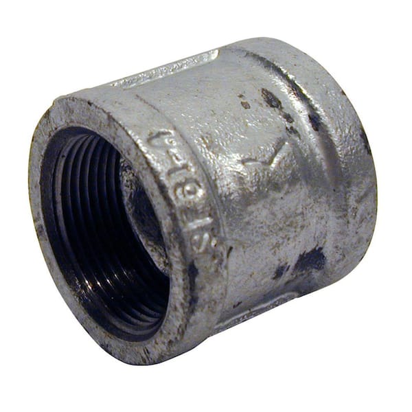 Mueller Global 3/8 in. Galvanized Malleable Iron FPT x FPT Coupling