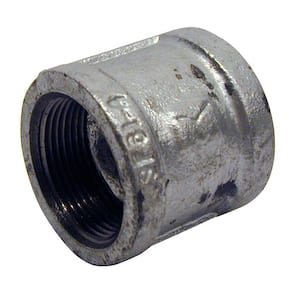 3/4 in. Galvanized Malleable Iron FPT x FPT Coupling Fitting