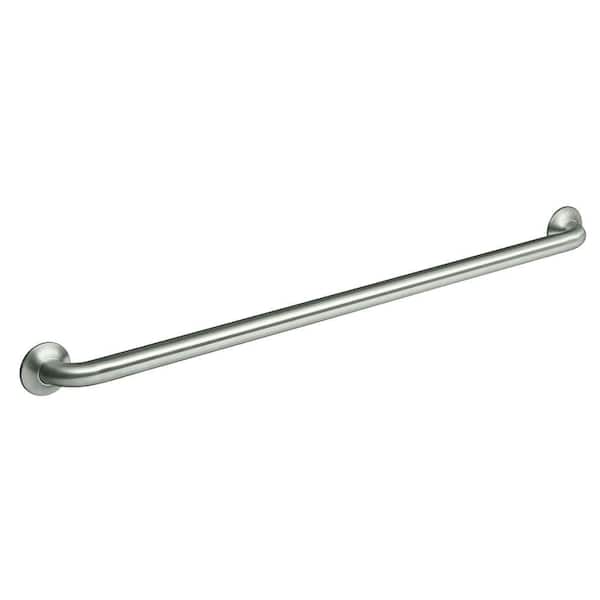 KOHLER Transitional 24 in. Concealed Screw Grab Bar in Brushed Stainless