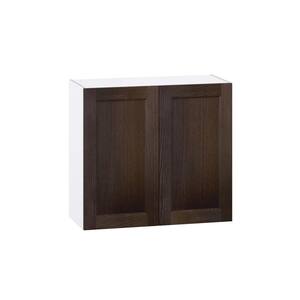Lincoln Chestnut Solid Wood Assembled Wall Kitchen Cabinet (33 in. W X 30 in. H X 14 in. D)