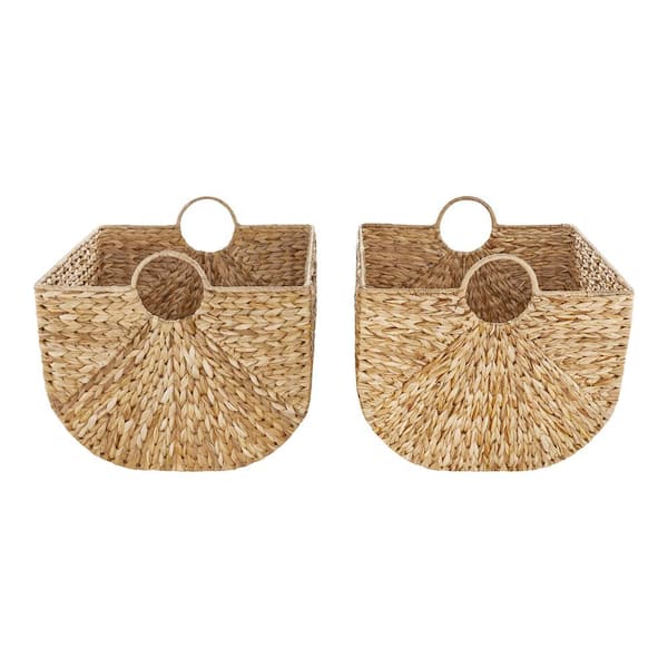 Home Decorators Collection Woven Bulrush Storage Basket (Set of 2