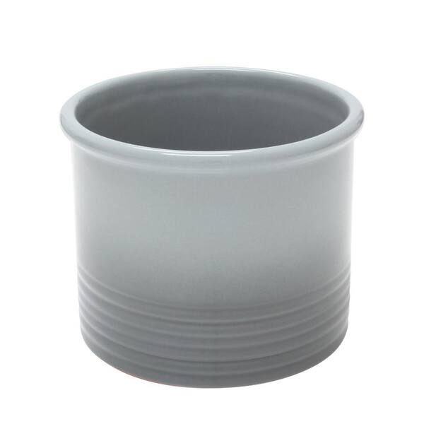 Chantal Fade Grey Large Ceramic Utensil Crock