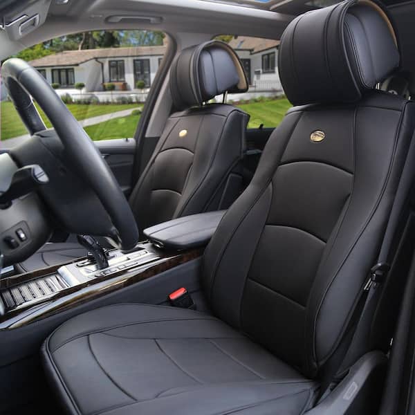 Ultra-Comfort Leatherette 47 in. x 23 in. x 1 in. Seat Cushions - Front Set